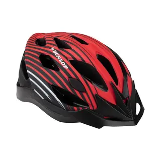 Dunlop Fietshelm Grijs/Zwart (Maat L / 58-61 Cm) Helm - Biking Accessoire, Veiligheid - Mountainbike