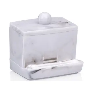 Edco Wattenschijfjes Organizer/opberger - 9 X 7 X 8 Cm - Marmer Look