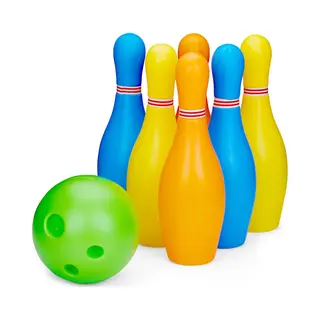 Eddy Toys Bowlingset Speelgoed - Speelset - Kegelspel - 8 Stuks