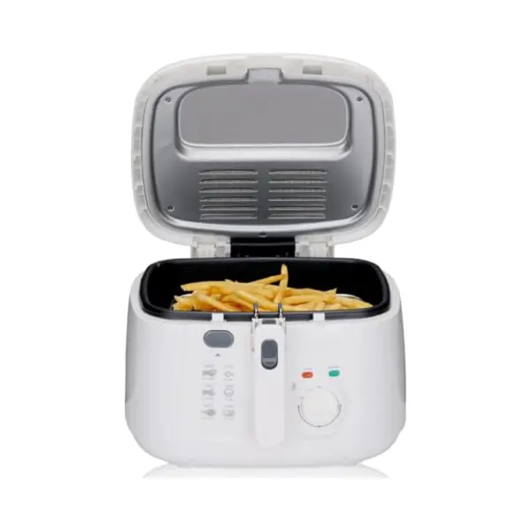Alpina Friteuse 2, 5L Df-165 - Friteuse Mit Fett 1800W - Einstellbare Temperatur Bis 190°C - Für 2 Bis 3 Personen - Mit Antihaftbeschichtung Und thumbnail