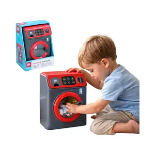 Dirt Devil Machine à Laver Jouet Enfant – Avec Lumière Et Sons – Prête à L’Emploi – 16, 5 X 13 X 22, 5 Cm – Lave Linge Enfant Jouet Pour