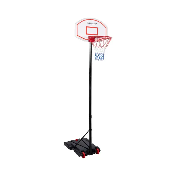 Dunlop Basketbalpaal - Verstelbare Basketbal Standaard 165-205 Cm - Basketbalring Met Basketbal Net - Geschikt Voor Basketballen En Basketbal Outdoor thumbnail