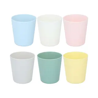 Alpina - Gekleurde Bekerset - Kinderbeker - 6 Stuks - 230ml