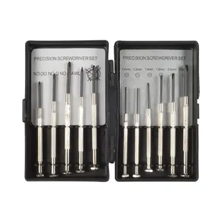 Kinzo, Schroevendraaiers, Precisie Schroevendraaierset 11 Stuks