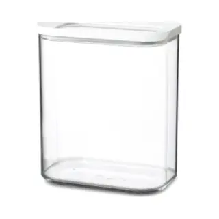 Rosti Mepal Modula Rectangular Caja 1,5 L Transparente, Blanco 1 pieza(s)