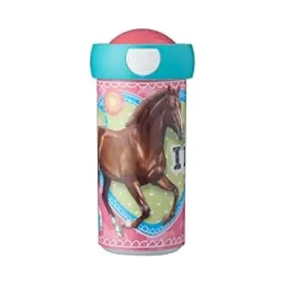 Mepal Schoolbeker Campus – 300 Ml – Sluit Goed Af – Drinkbeker Voor Kinderen – My Horse