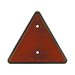 Carpoint Dreieck-Rückstrahler Unverpackt, Red