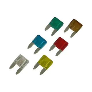 Carpoint Mini Stecksicherung Sortiment 7.5-30A 6-Stück, Multi-Farbe