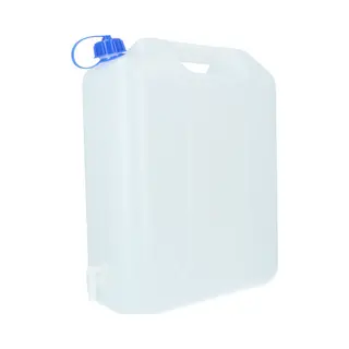 Carpoint Waterkan Met Kraan - 20 Liter – Stevig Kunststof – Handige Schenkkraan – Grote Vulopening - Met Draaidop En Uitloopkraan