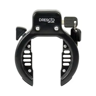 Dresco 5250213 fietsslot Zwart Ringslot