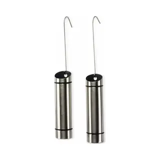 Waterverdamper Verwarming Set - 2x - Zilver/grijs - 21 Cm - Rvs - Luchtbevochtiger - Radiator Bak