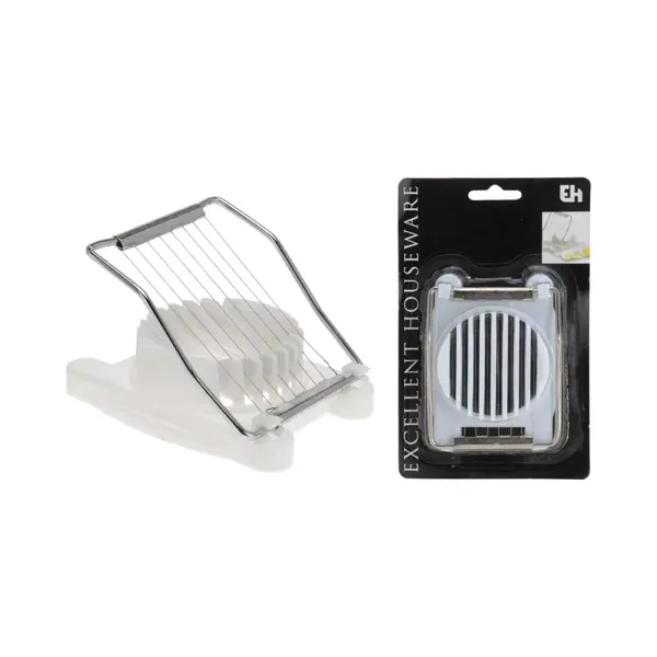Excellent Houseware Eiersnijder Wit/Rvs thumbnail