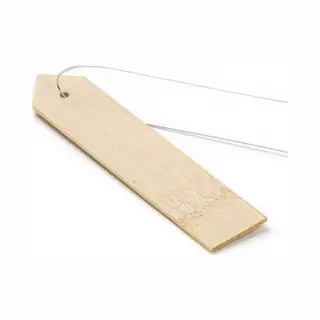 Nature Plantetiketten/plantenlabels - 15x - Naturel - Bamboe - 10 Cm - Steeketiketten