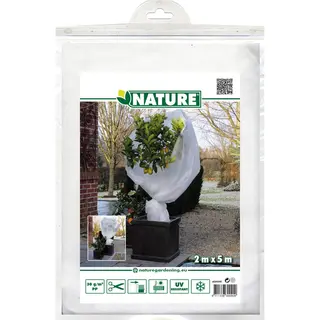 Nature - Winterafdekvlies Voor Planten - 2 X 5m - 30 G/m² - Winterbescherming