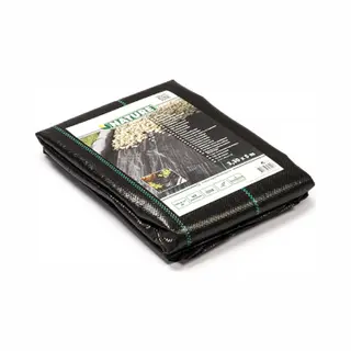 Nature - Gronddoek - 3, 3 X 5m - 100 G/m² - Zwart - Anti-worteldoek