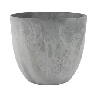 Artstone Pflanzkübel Artstone Pflanztopf Bola Ø38cm Grau Ø 38 Cm