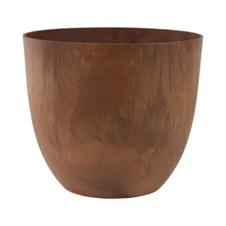Artstone Ter Steege Plantenpot - Terra Bruin - Kunststof - D45 X H38 Cm - Bloempot