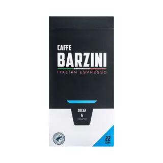Entkoffeinierte Kaffeekapseln Geeignet Für Nespresso® Caffe Barzini Decaf, 22 Stk.