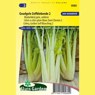 Sluis Garden - Bladselderij Goudgele Zelfblekende 2