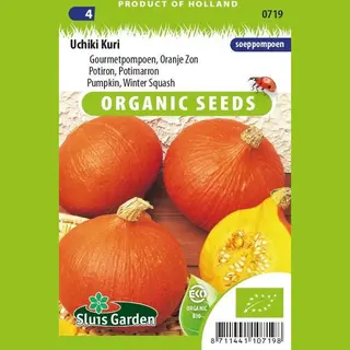 Sluis Garden - Pompoen Uchiki Kuri (Oranje Zon) Biologisch