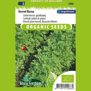 Sluis Garden - Kervel Massa Biologisch (Anthriscus Cerefolium)