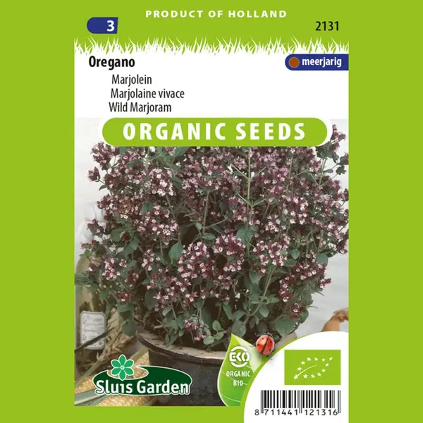 Sluis Garden - Oregano Biologisch (Origanum Vulgare) thumbnail