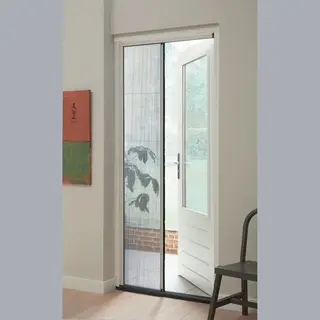 Bruynzeel S500 - Plissé Hordeur - Voorgemonteerd - 100x209 Cm - Grijs
