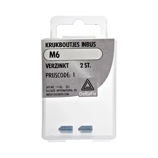 Deltafix Deurkruk Boutjes M6