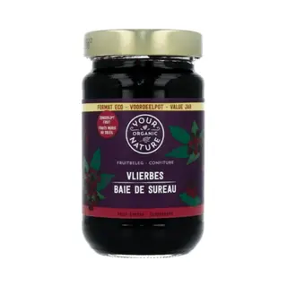 Your Organic Nature Vlierbessenjam Biologisch 375 Gr
