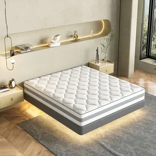 Homavo Matras 160x200 Cm – 25 Cm – Pocketveringmatras – 7-Zones – Hr Koudschuim – H3/H4 Duo Hardheid – Orthopedisch – Oeko-Tex