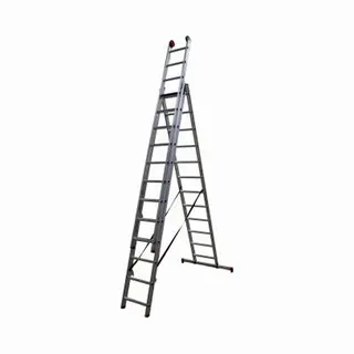 Altrex 3 piece aluminum ladder