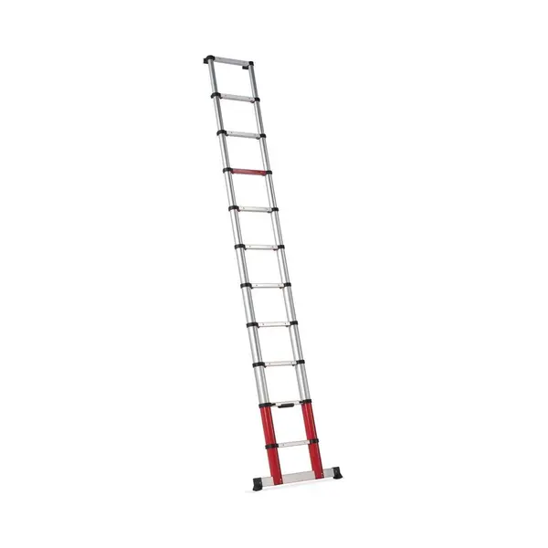 Altrex Tl Smart Up Go Telescoopladder - 1x11 Sporten - Max. Werkhoogte 4, 20 M - Kleur, Rood thumbnail