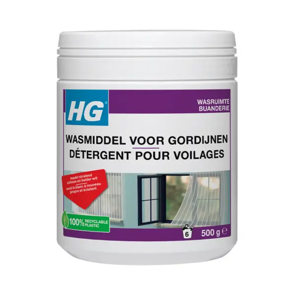 Hg Wasmiddel Voor Gordijnen 500 Gr thumbnail