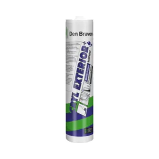 Zwaluw Den Braven 10669201 Acryl Exterior + Acrylaatkit - Wit - 310ml