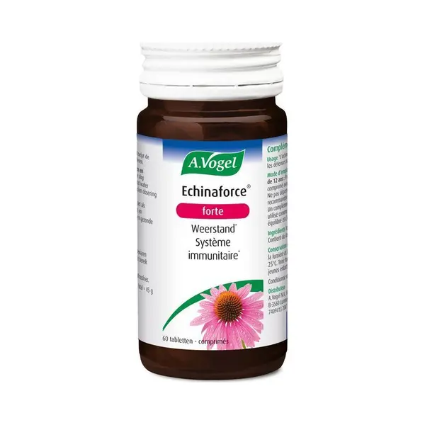 A. Vogel A.Vogel Echinaforce Forte Voedingssupplement Weerstand 60 Tabletten thumbnail