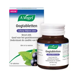 A.Vogel Oogtabletten 60 Tabletten