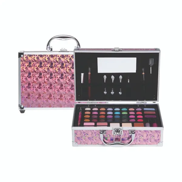 Casuelle Schminkkoffer Make-Up Alu Koffer Kinder Schminkset Kosmetik Schminke Set 2123 thumbnail