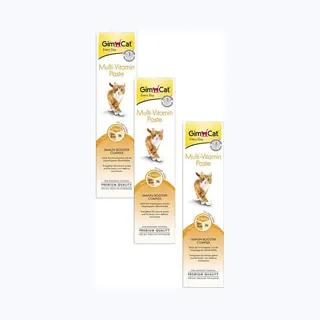 Gimcat Multi-Vitamin Pasta Vitamin - Kattensnack - 3 X 200 G