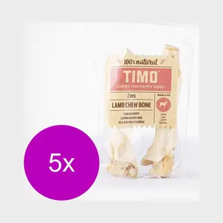 Timo Lamsbot - Hondensnacks - 5 X Lam 2 Stuks