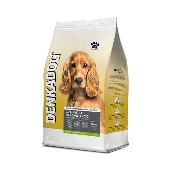 Denkadog Hondenvoer Graanvrij Hypoallergeen 2, 5 Kg thumbnail