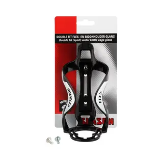 Simson Fles- En Bidonhouder - Glanzend Zwart - Lichtgewicht - Gepatenteerde Opening