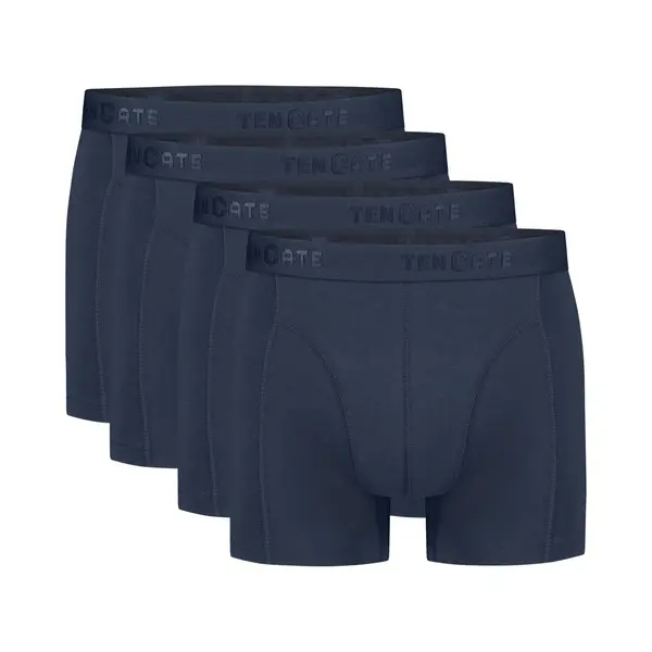 Ten Cate Basics Shorts Navy 4 Pack Voor Heren | Maat L thumbnail