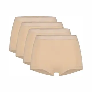 Ten Cate Basics Shorts Beige 4 Pack Voor Dames | Maat L