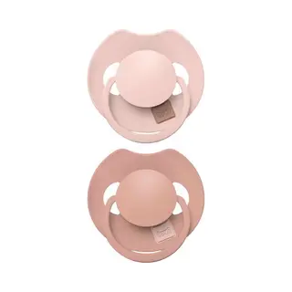 Difrax Lovi Dynamischer Schnuller 6 Bis 18 Monate - Beige & Braun - 2 Stück