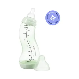 Difrax Natural S-Babyfles - 250 Ml - Lichtgroen - Anti Colic