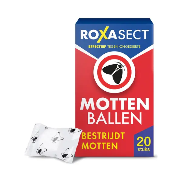 Roxasect Mottenballen 20 Stuks thumbnail