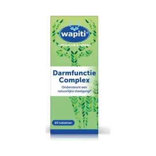Wapiti Darmfunctie Complex - 20 Tabletten