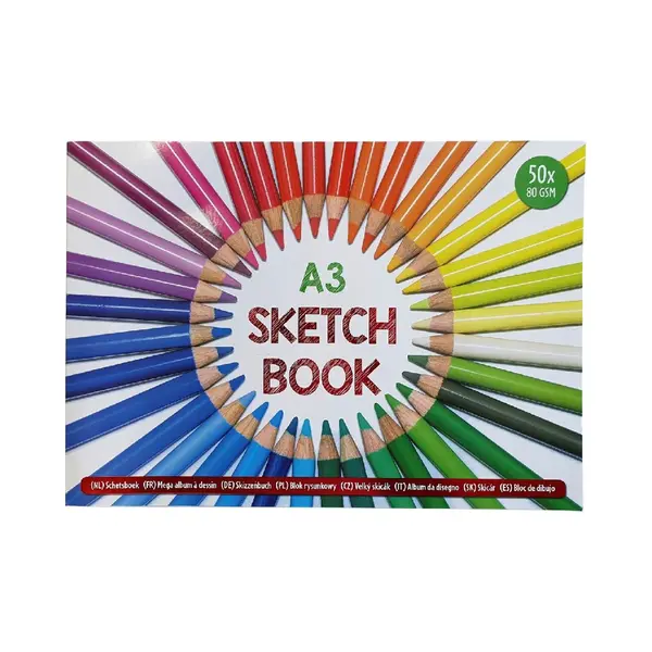 Wins holland Van Der Meulen Schetsboek A3 50 Vellen Tekenpapier Creatief. thumbnail