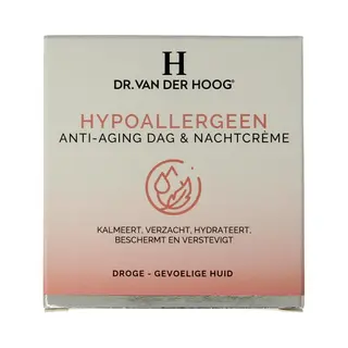 Dr. Van Der Hoog, Gezichtscrème, Hypoallergene Anti-Aging Dagcrème 50ml (50 ml, Dagcrème)