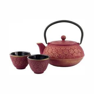 Bredemeijer Shanghai Single teapot 600 ml Gold, Pink